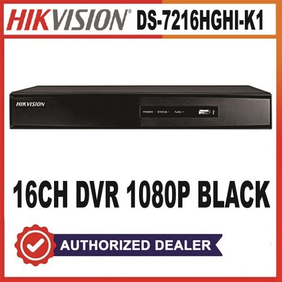 Hikvision 16Channel DVR 1080P (DS-7216HGH-KI)