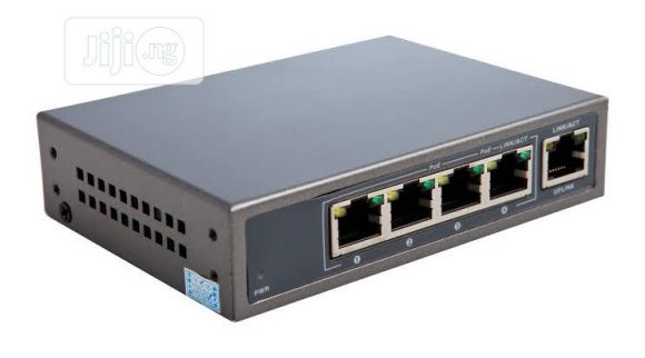 ELCOVISION 4PORT POE SWITCH 10/100 ET-2204PS