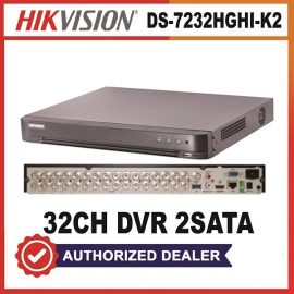 HIKVISION 32 CHANNEL DVR 2 SATA (DS-7232HGHI-K2)