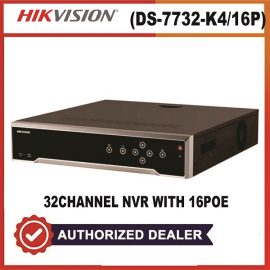 HIKVISION 32 CHANNEL NVR 7732 SERIES (DS-7732NI-Q4/16P)