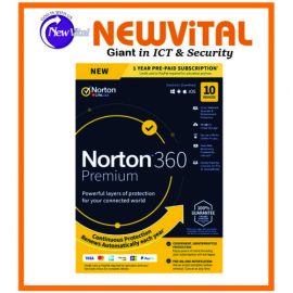 Norton Security 360 Premium 10 User