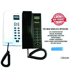 Elcovision Wireless Intercom 1000 Meters With Display